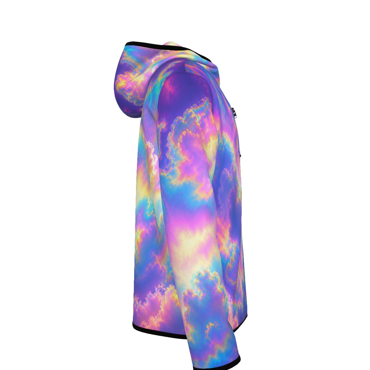 Men's Stylish Hoodie with Thumb Hole Design - view 3