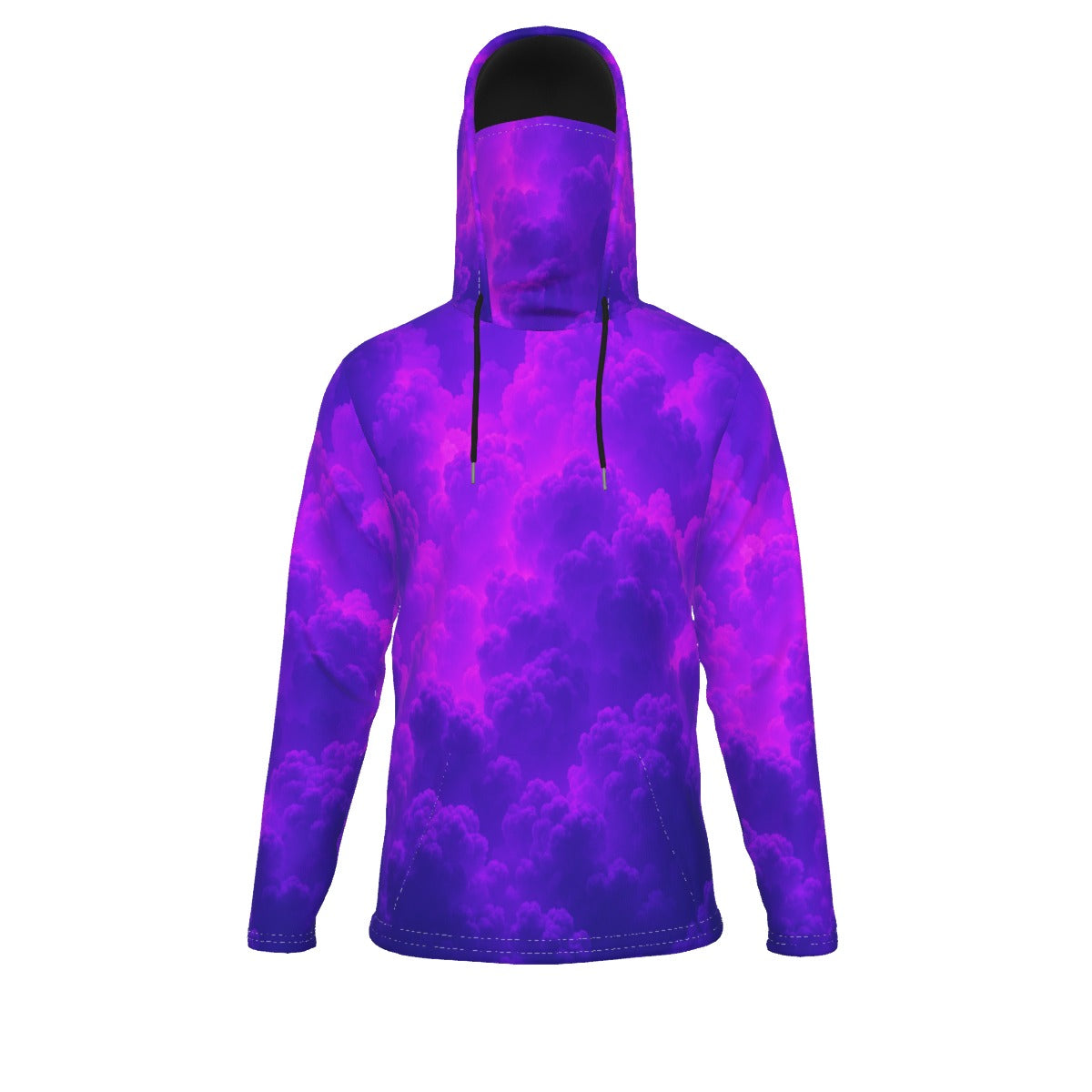 Men's Pullover Hoodie With Mask - view 1