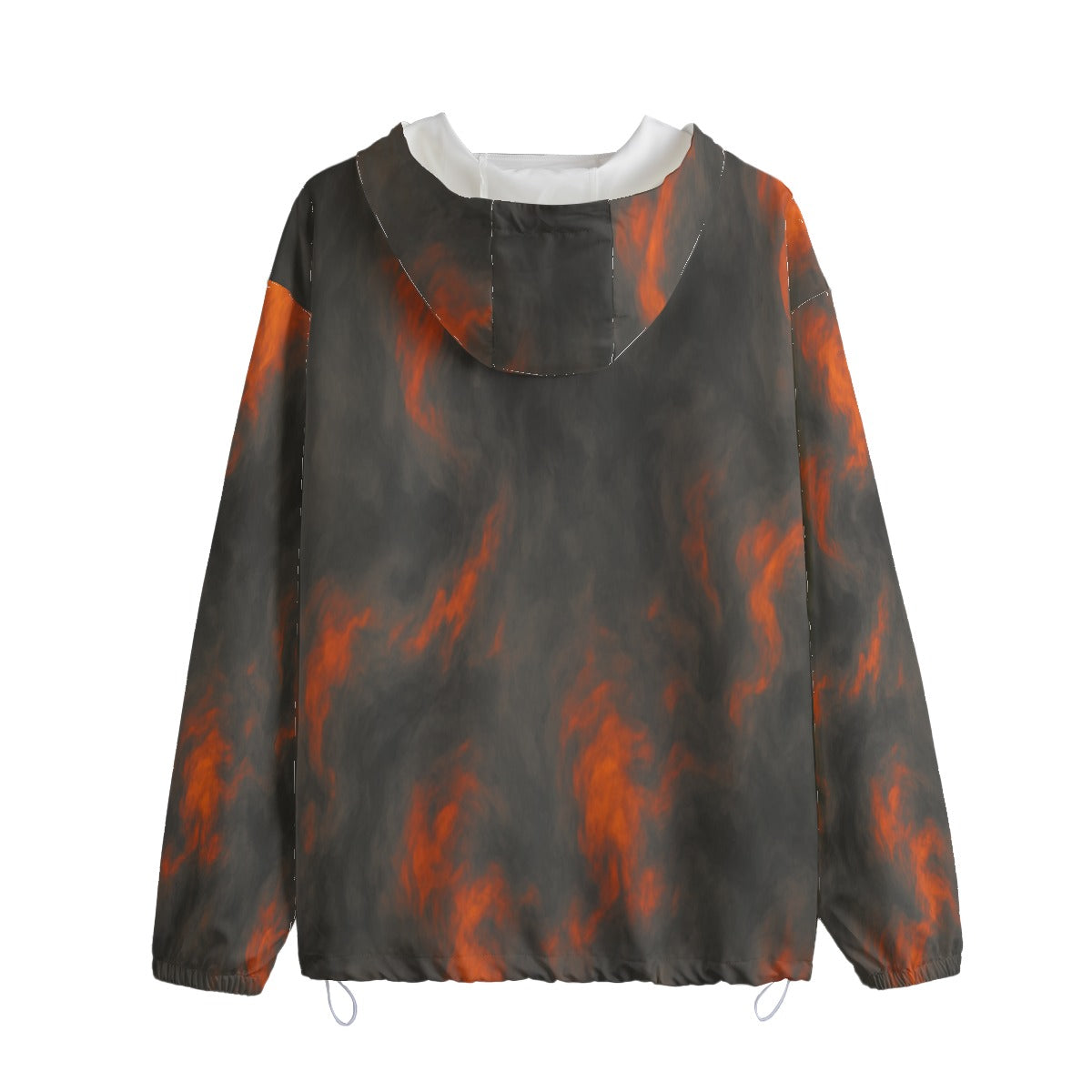 Unisex Pullover Jacket With Zipper Closure