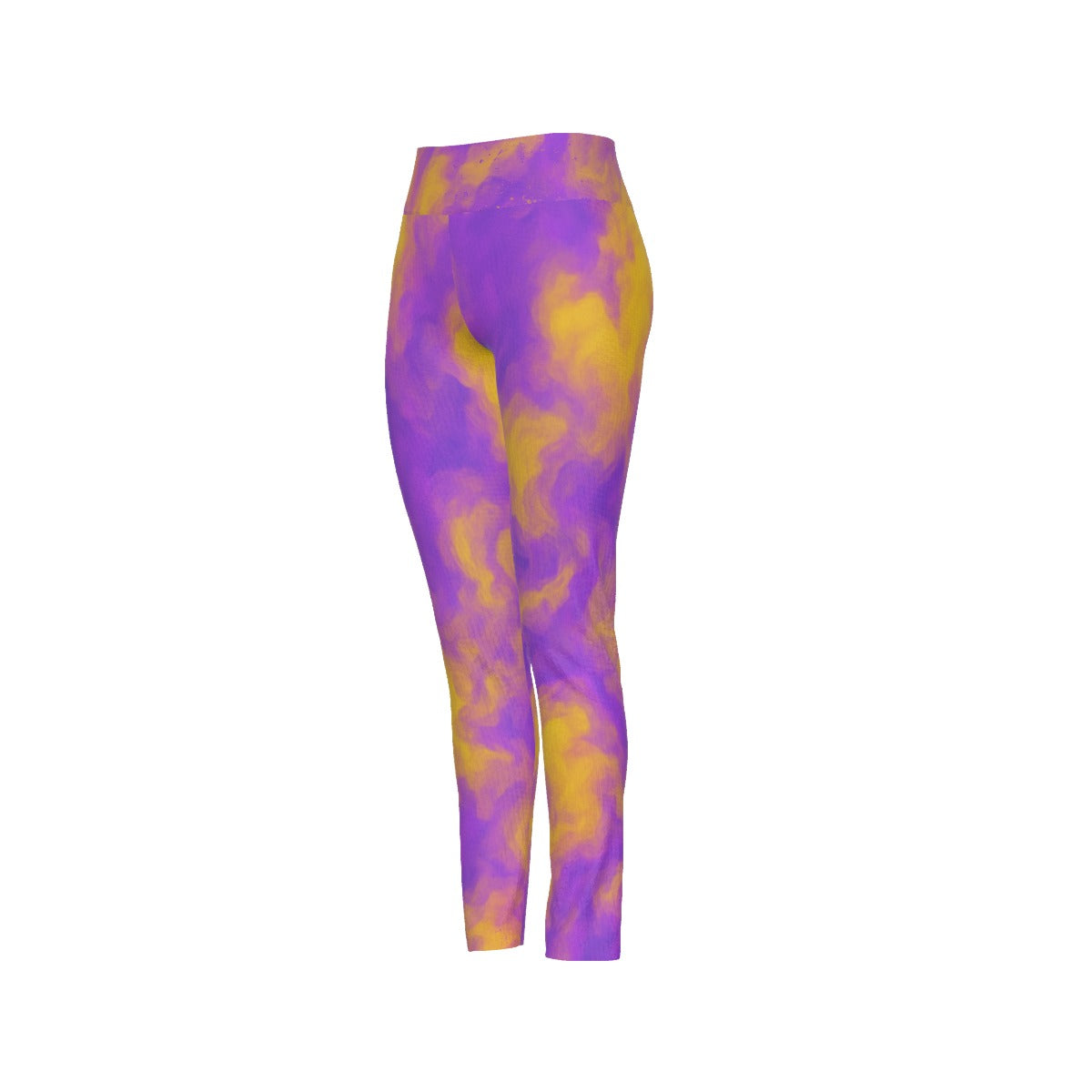 Women's High Waist Leggings | Side Stitch Closure