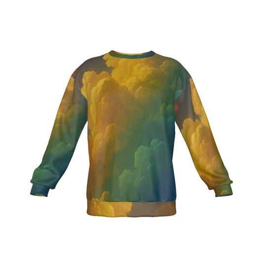 Men's Drop Shoulder Round Neck Long-Sleeved Sweatshirt