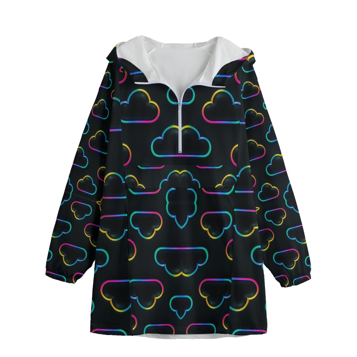 Unisex Windbreaker Long Jacket