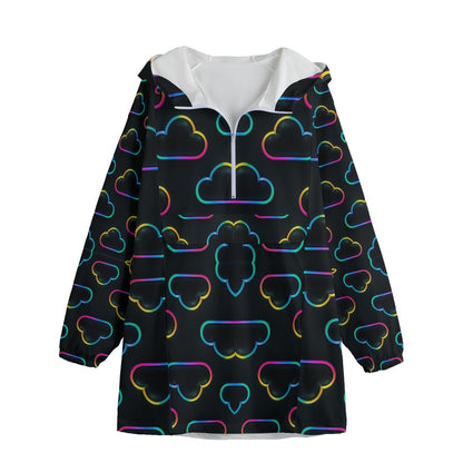Unisex Windbreaker Long Jacket