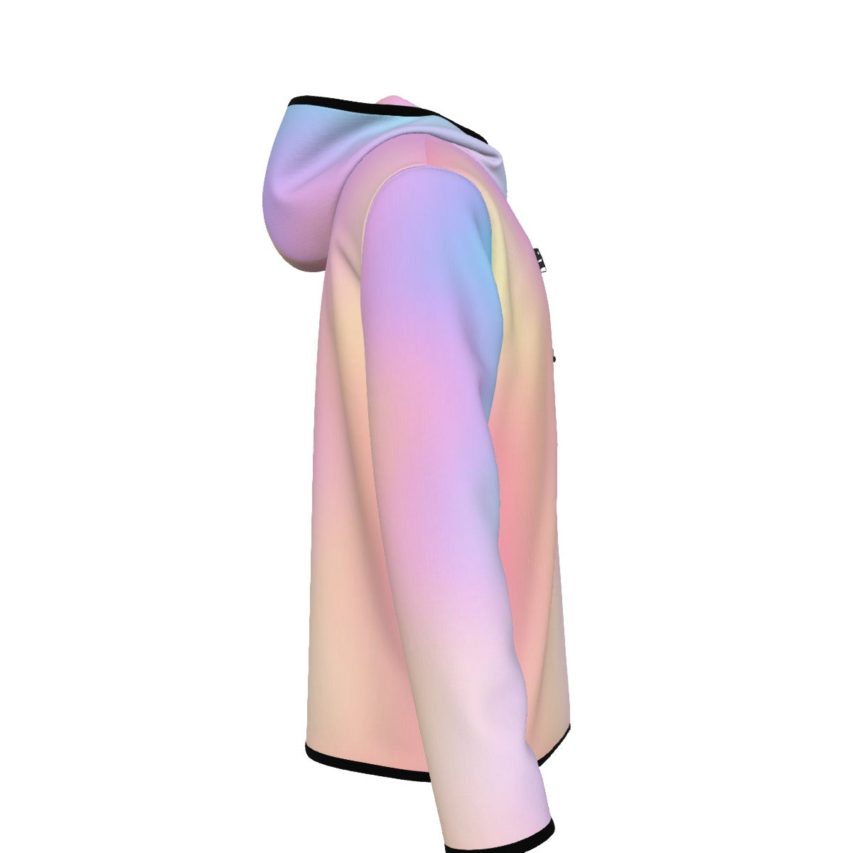 Men's Stylish Hoodie with Thumb Hole Design - view 3