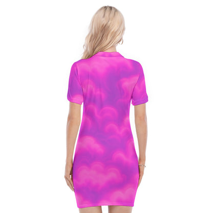 Women's Polo Collar Dress