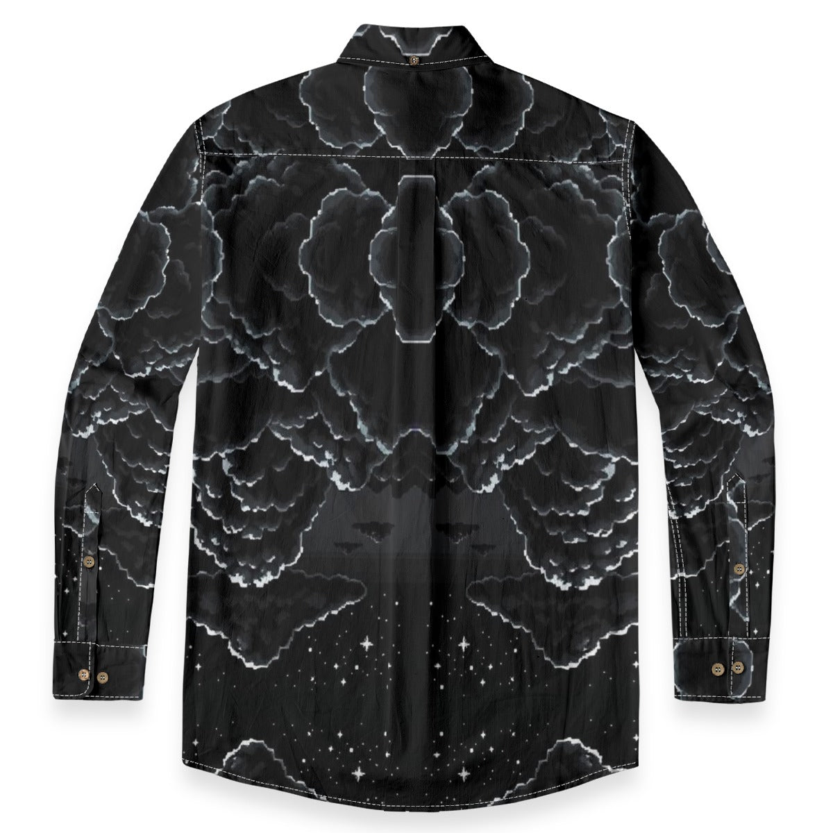 Men's Casual Lapel Long Sleeve Shirt|125GSM Cotton