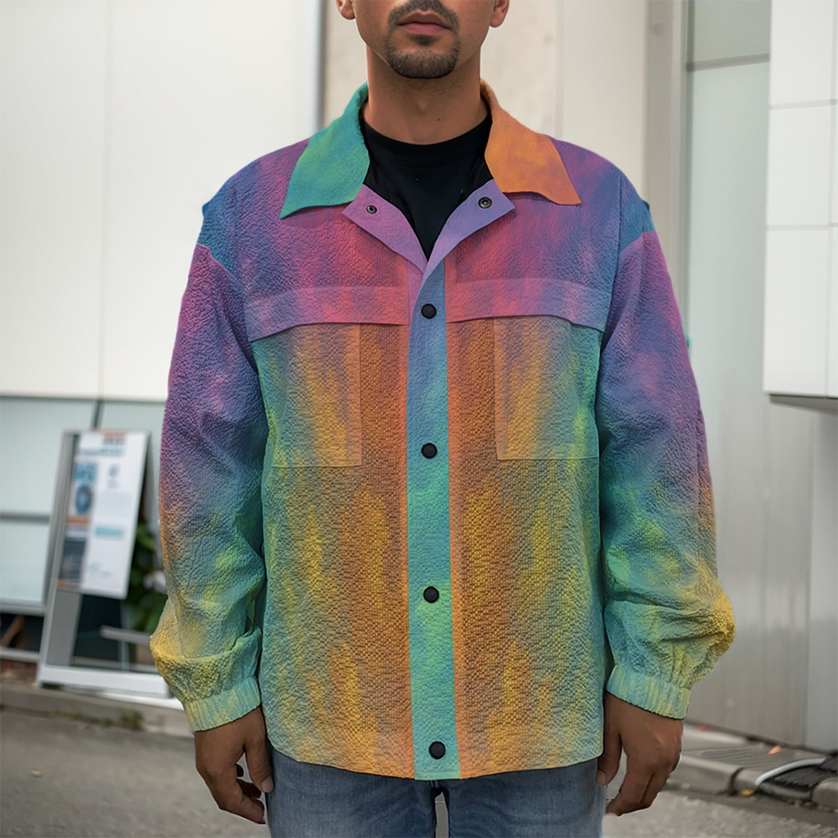 Men's Casual Lapel Jacket