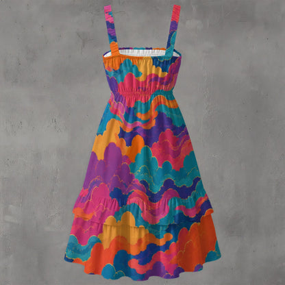 Women‘s Ruffle Hem Dress