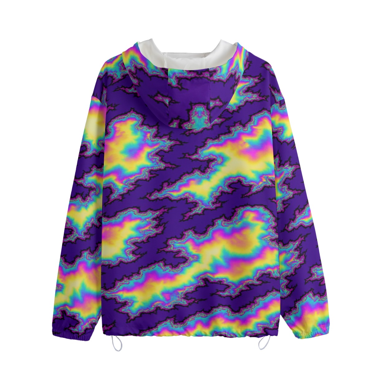 Unisex Pullover Jacket With Zipper Closure