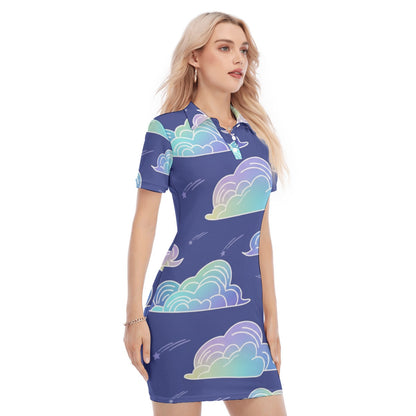 Women's Polo Collar Dress
