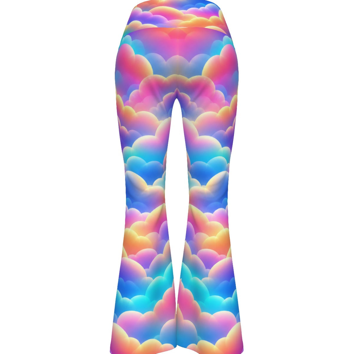 All-over print Women's Flare Yoga Pants