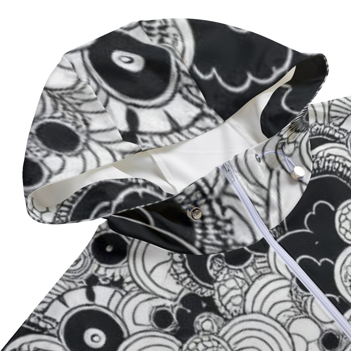 Unisex Pullover Jacket With Zipper Closure