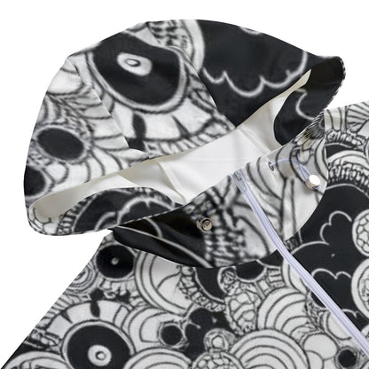 Unisex Pullover Jacket With Zipper Closure