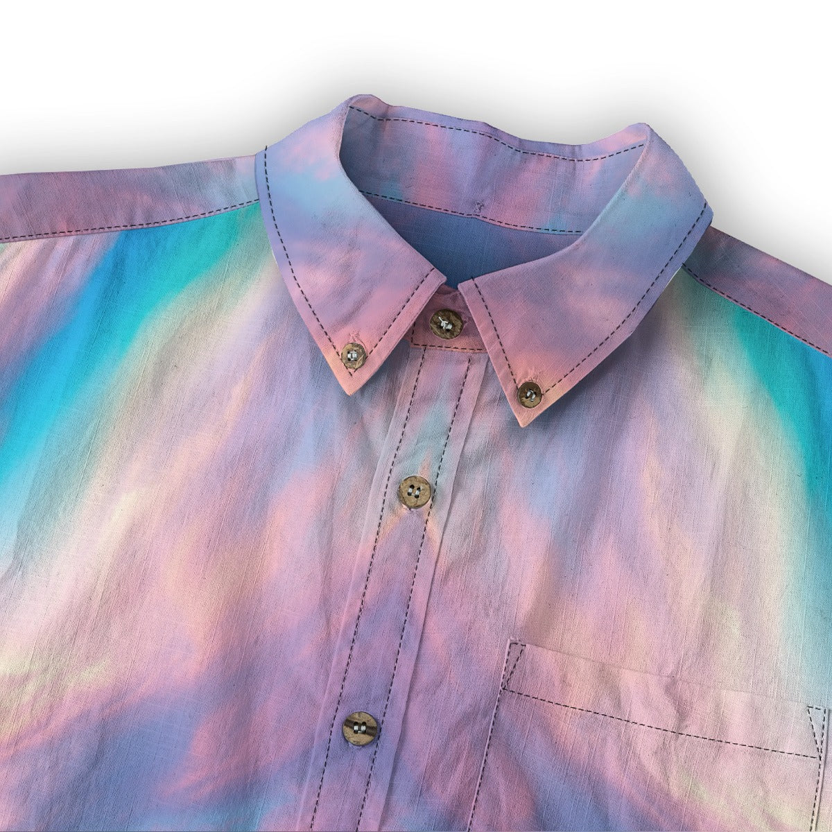 Men's Casual Lapel Long Sleeve Shirt|125GSM Cotton