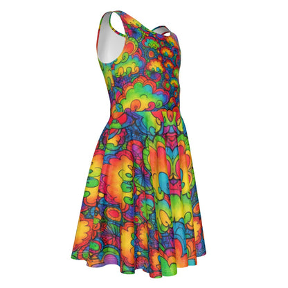 Unisex Kid's Sleeveless Vest Dress