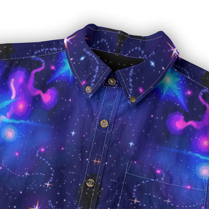 Men's Casual Lapel Long Sleeve Shirt|125GSM Cotton