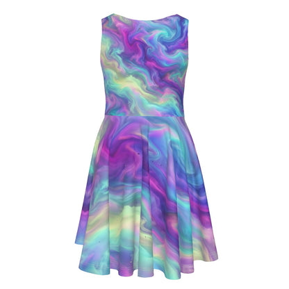 Kid's Sleeveless Vest Dress