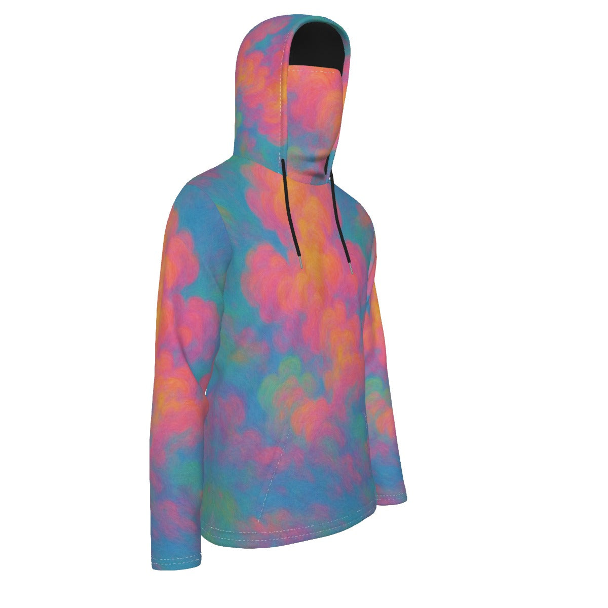 Men's Pullover Hoodie With Mask - view 4