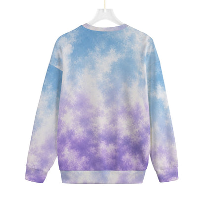 Unisex Drop-shoulder Knitted Fleece Sweater - view 2