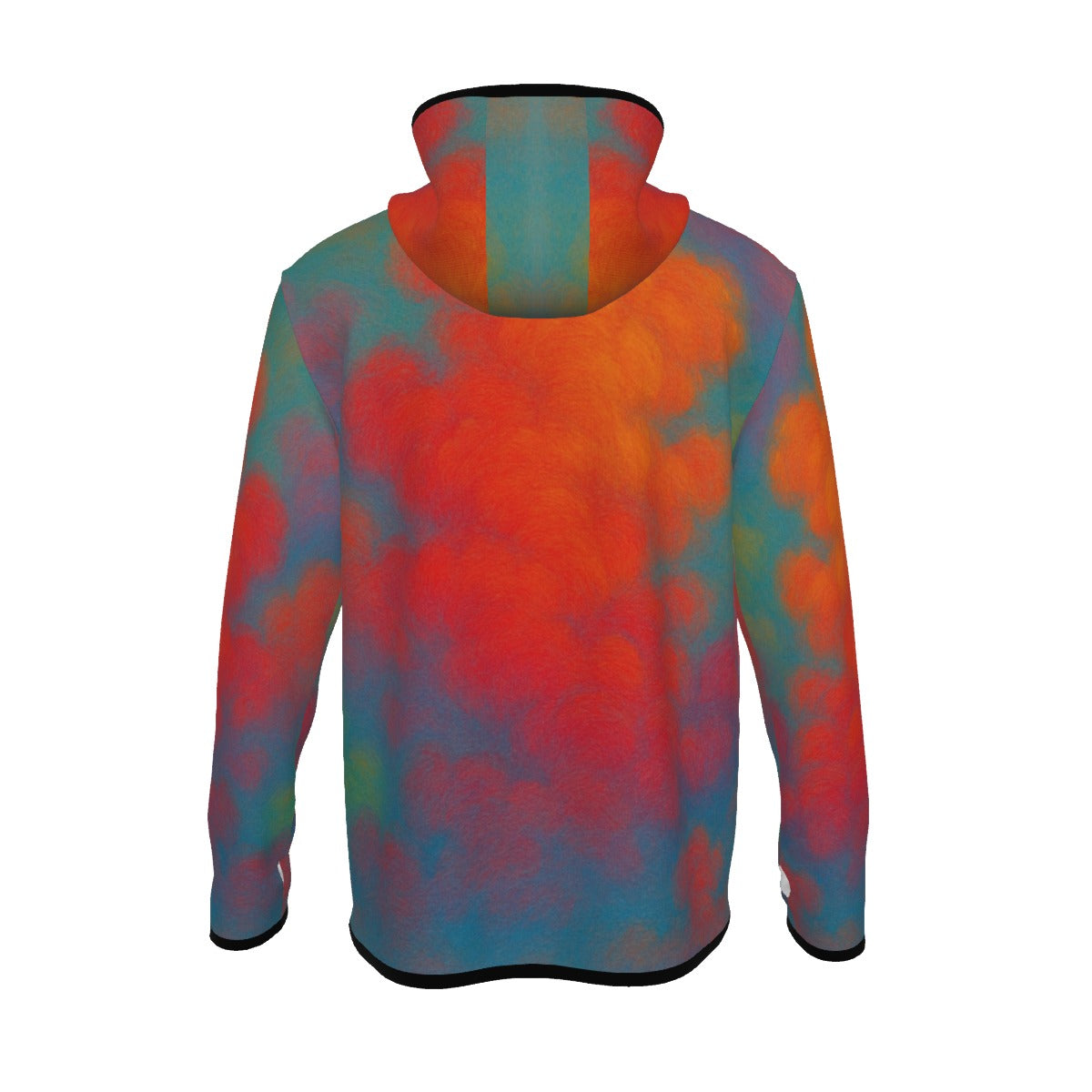 Men's Stylish Hoodie with Thumb Hole Design - view 2