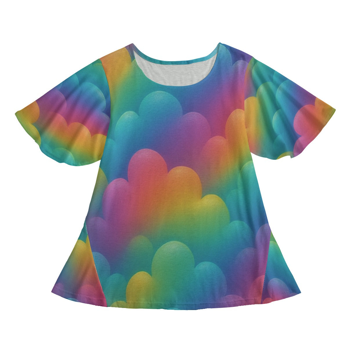 Women's Round Neck T-shirt With Short Sleeve