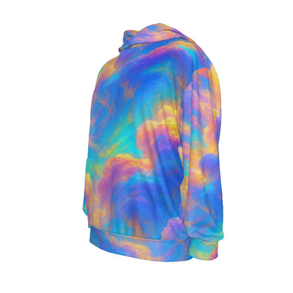 Men's Drop Shoulder Patch Pocket Hoodie