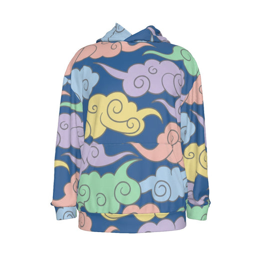 Men's Drop Shoulder Patch Pocket Hoodie