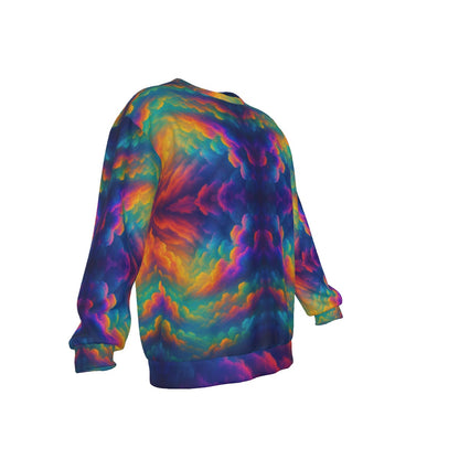 Men's Drop Shoulder Round Neck Long-Sleeved Sweatshirt