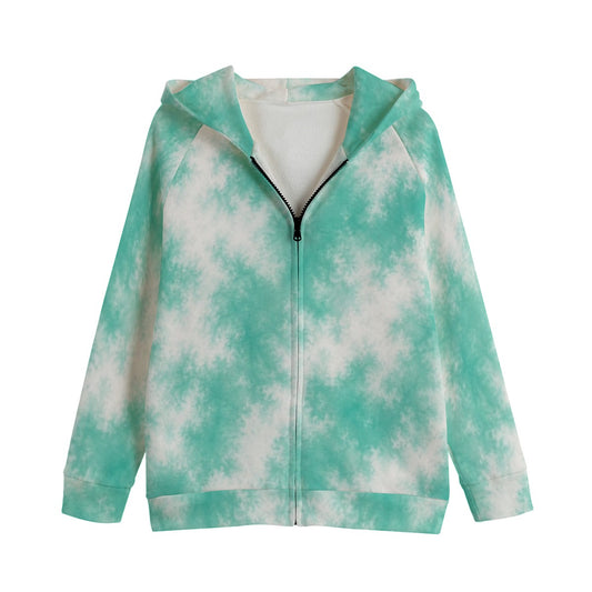 Children’s Zip-Up Raglan-Sleeve Hoodie | 310 GSM Cotton - view 1
