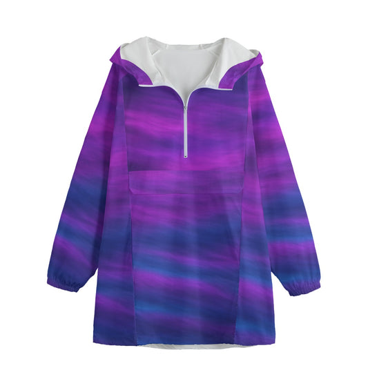 Unisex Windbreaker Long Jacket