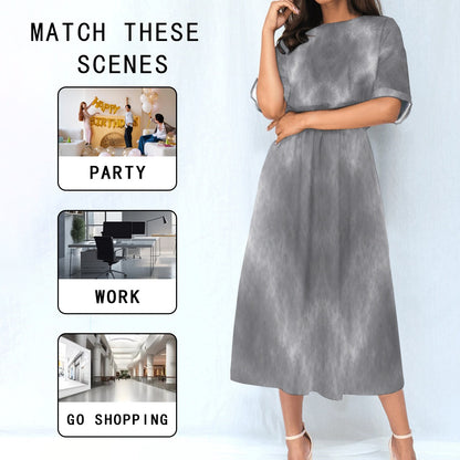 Women's Elastic Waist Dress