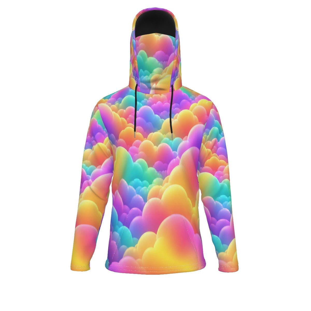 Men's Pullover Hoodie With Mask - view 1