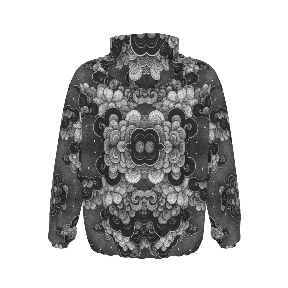 Unisex Pullover Jacket With Zipper Closure