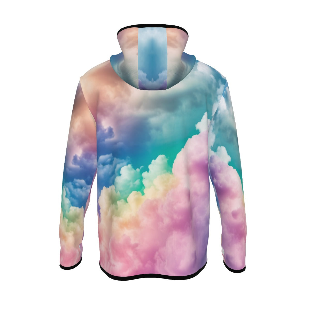Men's Stylish Hoodie with Thumb Hole Design - view 2