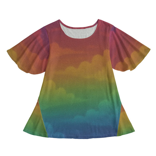 Women's Round Neck T-shirt With Short Sleeve