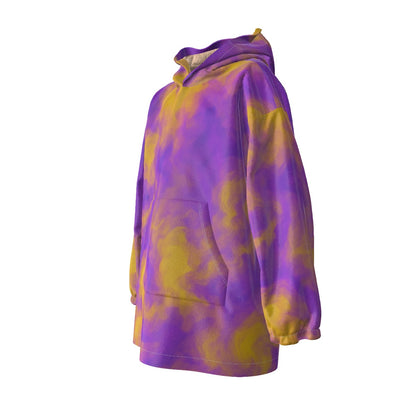 Unisex Kid's Sherpa Fleece Hoodie Blanket