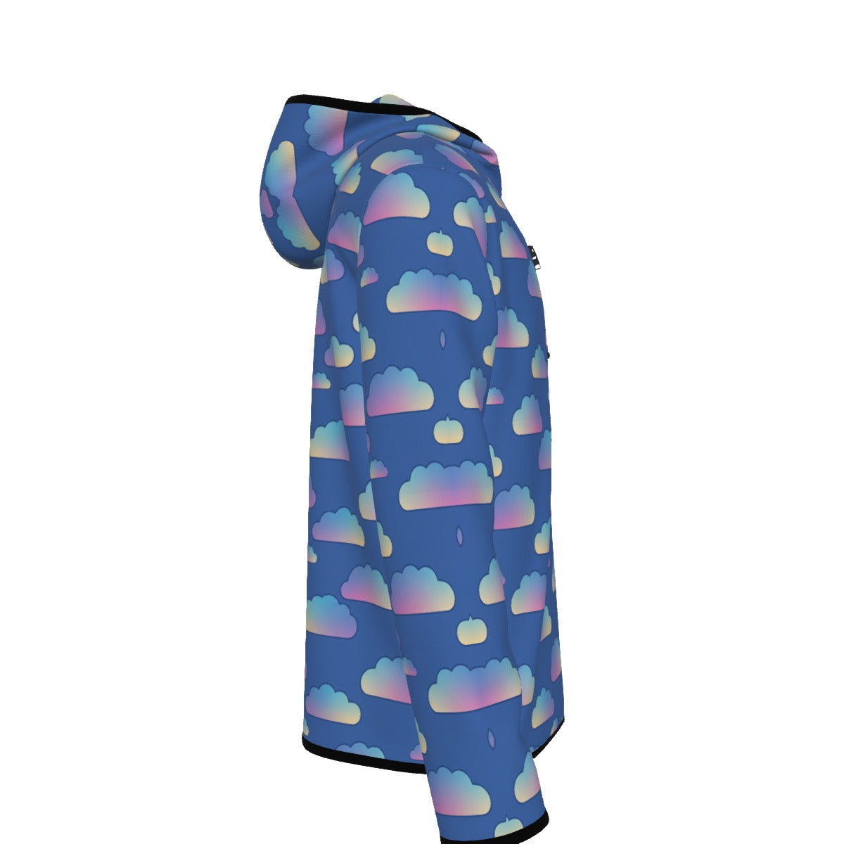 Men's Stylish Hoodie with Thumb Hole Design - view 3