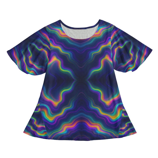 Women's Round Neck T-shirt With Short Sleeve