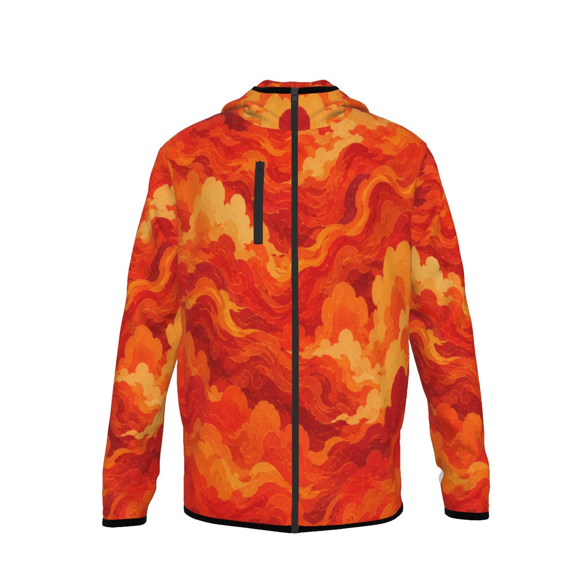 Men's Stylish Hoodie with Thumb Hole Design - view 1