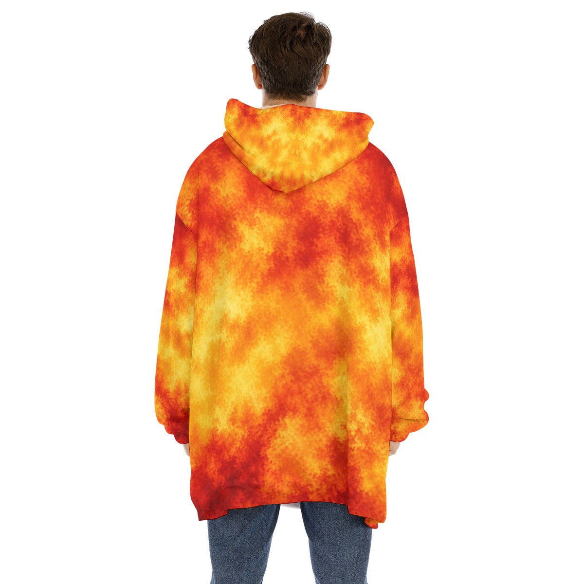 Unisex Sherpa-Fleece Hoodie Blanket - view 4