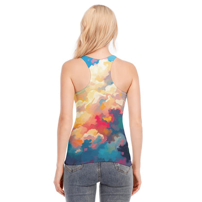 Women's Racer Vest | 190GSM Cotton
