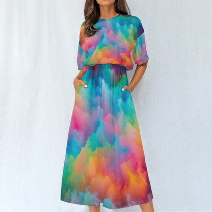 Women's Elastic Waist Dress
