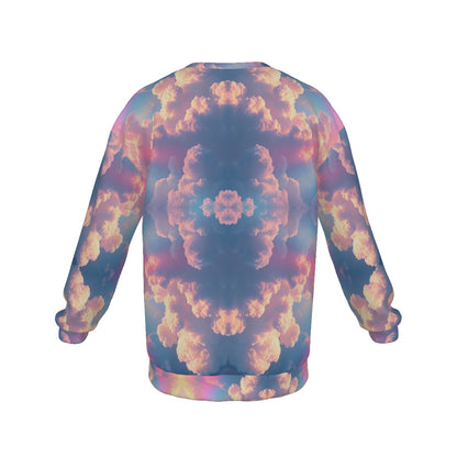Men's Drop Shoulder Round Neck Long-Sleeved Sweatshirt