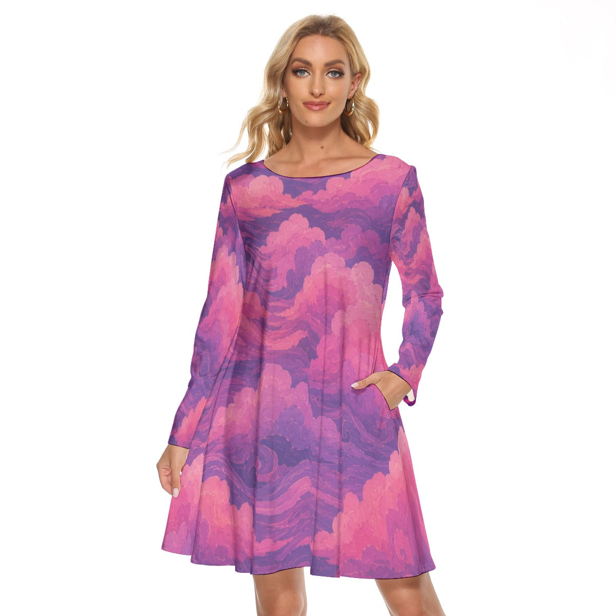 Women's Crew Neck Dress by O’Nimbus