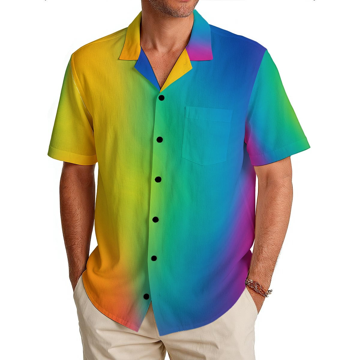 Men's Hawaiian Shirt|150GSM