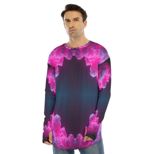 Men's Fingerless Long Sleeve T-shirt