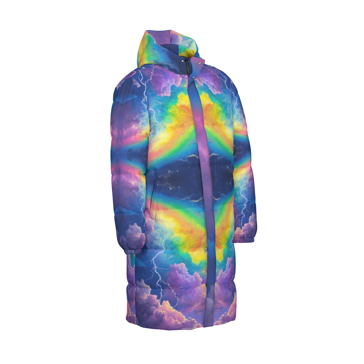 Unisex Long Down Jacket