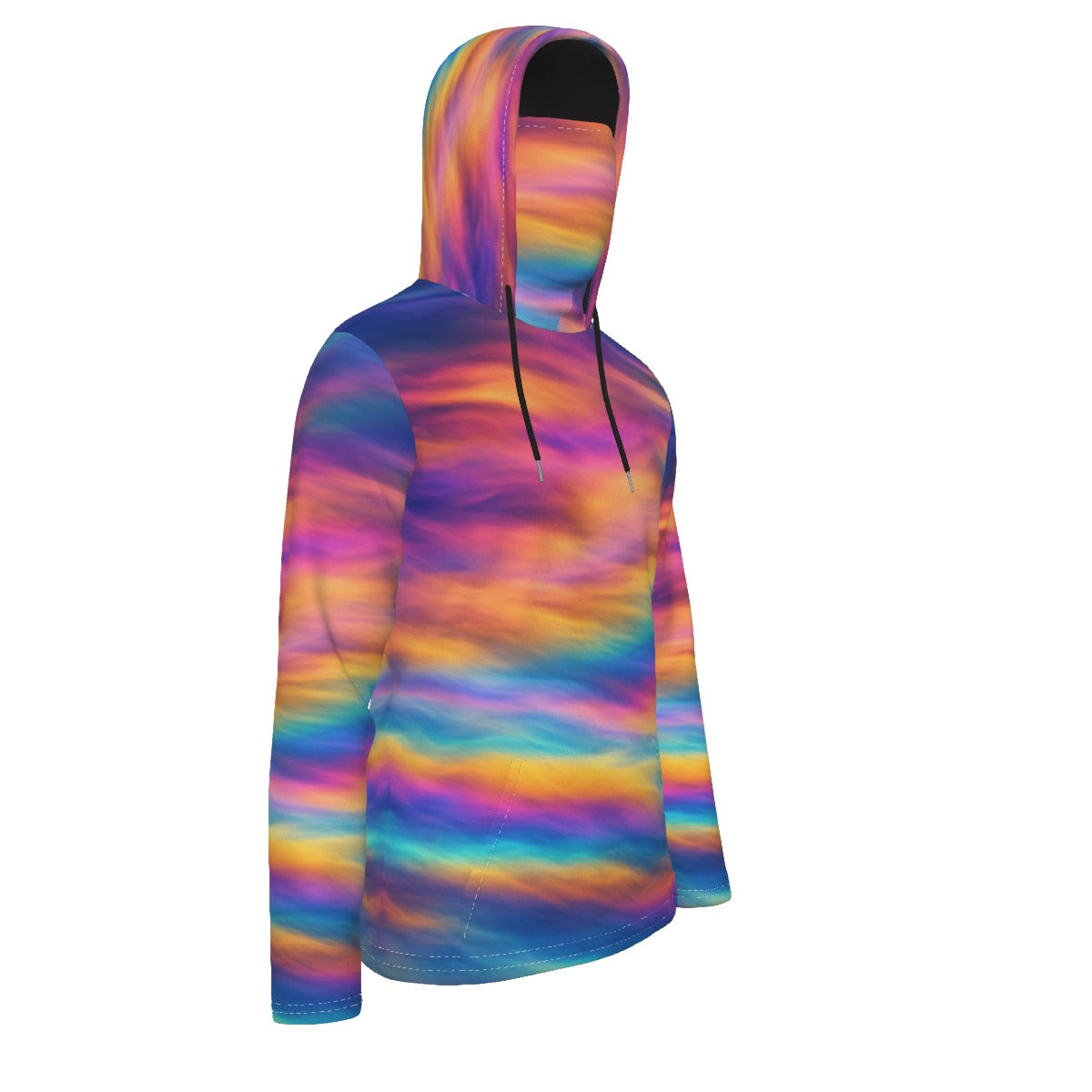 Men's Pullover Hoodie With Mask - view 4