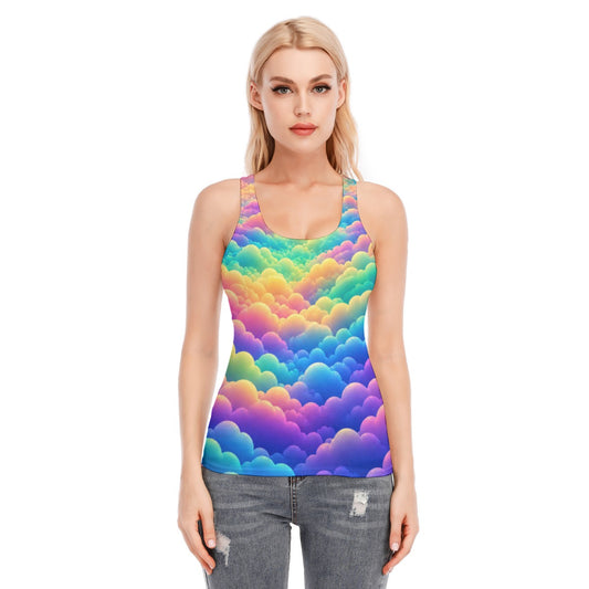 Women's Racer Vest | 190GSM Cotton