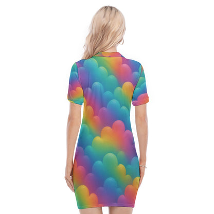 Women's Polo Collar Dress